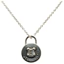 Tiffany Silver Sterling Silver Lock Pendant Necklace - Tiffany & Co