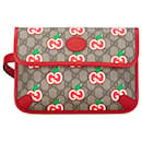 Bolso de Cintura Gucci Brown GG Supreme Apple