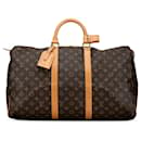 Louis Vuitton Keepall 50 Monogram Marron