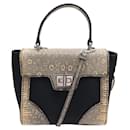 SAC A MAIN PRADA LUCERTO EN NYLON & CUIR DE SERPENT BANDOULIERE PURSE BAG - Prada