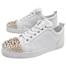 CHRISTIAN LOUBOUTIN LOUIS JUNIOR SPIKES BASKET 42 SNEAKERS SHOES - Christian Louboutin