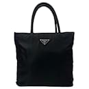 Prada Nylon Handbag Tote Canvas Handbag in Very Good Condition