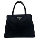 Prada Tessuto Handbag  Canvas Handbag in Very Good Condition