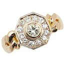 K18YG Yellow Gold Diamond Ring 7.5 in Great Condition - & Other Stories