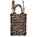 Bolsa Christian Dior Book Tote Leopardo S5555CRHM