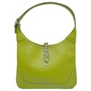 Hermes Trim 24 Chevre Anise Green H Stamp Shoulder Bag - Hermès