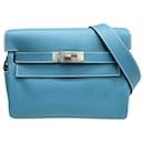 Hermes Kelly 24 PM New Blue Jean Evercolor Shoulder Bag - Hermès