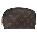 LOUIS VUITTON Monograma Pochette Cosmética PM Bolsa Cosmética M47515 LV Auth 77562 - Louis Vuitton