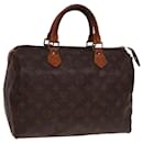 LOUIS VUITTON Bolsa de Mão Monogram Speedy 30 M41526 LV Auth 77954 - Louis Vuitton