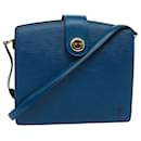 LOUIS VUITTON Bolsa de Hombro Capuchin Epi Azul M52345 LV Auth 78394 - Louis Vuitton