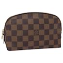 LOUIS VUITTON Kosmetiktasche Damier Ebene PM N47516 Auth LV 77849 - Louis Vuitton