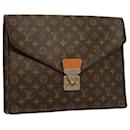 LOUIS VUITTON Monogram Porte Documents Senatur Briefcase M53335 LV Auth 77250 - Louis Vuitton