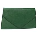 LOUIS VUITTON Epi Art Deco Clutch Bag Green M52634 LV Auth 78677 - Louis Vuitton