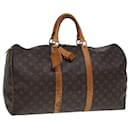 LOUIS VUITTON Monogram Keepall 50 Sac de Boston M41426 LV Auth 77968 - Louis Vuitton