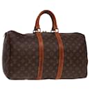 LOUIS VUITTON Monogram Keepall 45 Bolsa Boston M41428 LV Auth 77950 - Louis Vuitton