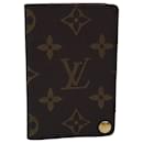 LOUIS VUITTON Monogram Porta Carte di Credito Pression Case M60937 LV Auth fm3474 - Louis Vuitton