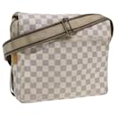 LOUIS VUITTON Damier Azur Naviglio Shoulder Bag N51189 LV Auth bs14776 - Louis Vuitton