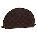 LOUIS VUITTON Monogramm Kosmetiktasche Demi Ronde M47520 LV Auth 77855 - Louis Vuitton