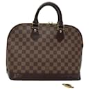 LOUIS VUITTON Sac à main Alma Damier Ebene N51131 LV Auth 78042 - Louis Vuitton