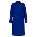 Manteau en laine stretch Smythe Cobalt avec nœud - Autre Marque