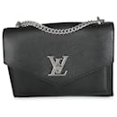 Bolso Mylockme Chain de piel de ternera negra Louis Vuitton