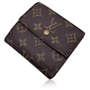 Monogram Canvas Elise Square Compact Wallet M61654 - Louis Vuitton