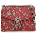 Borsa a Spalla Gucci Rossa Media GG Supreme Arabesque Dionysus