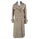 New Iconic Billboards Ribbon Tweed Trench Coat - Chanel