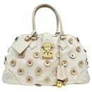 Louis Vuitton Limited Edition Beige Canvas Polka Dots Panema Bowly