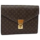 LOUIS VUITTON Monogram Porte Documents Senatur Briefcase M53335 LV Auth 79899 - Louis Vuitton