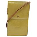 LOUIS VUITTON Carteira Walker Monogram Vernis Bege M91074 LV Auth bs15429 - Louis Vuitton