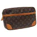 LOUIS VUITTON Monogram Compiegne 28 Sac Clutch M51845 LV Auth 79704 - Louis Vuitton