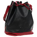 LOUIS VUITTON Sac à épaule Epi Noe Par couleur Noir Rouge M44017 LV Auth 79238 - Louis Vuitton