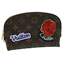 LOUIS VUITTON Pochette Cosmétique Monogram LV Story PM M43998 Auth ac2841A - Louis Vuitton