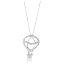 Pendentif de mode Tiffany & Co. en platine 0,33 CTW