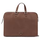 Prada Saffiano Leather Business Bag Leather Business Bag in Very Good Condition