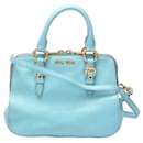 Miu Miu Leather Handbag Leather Handbag in Very Good Condition