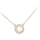 Aker Vivienne Rose Diamond Necklace 0.20ct K18YG in Great Condition - & Other Stories