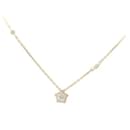 Veretta Ottava Diamant-Halskette 0,085 ct 0,01 ct K18 Gelbgold in gutem Zustand - & Other Stories