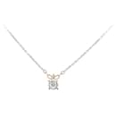 Odysseus 4°C Diamond Necklace K18YG/PT850 Yellow Gold/Platinum in Great Condition - & Other Stories