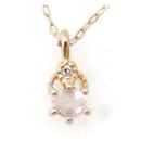 K18PG Pink Gold Diamond Necklace 36-40cm in Great Condition - & Other Stories