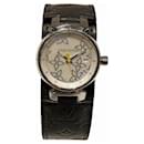 Louis Vuitton Tambour Ladies' White Quartz Watch with SS/Leather Q121C  in Good Condition