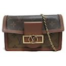 Louis Vuitton Monogram Reverse Mini Dauphine Canvas Crossbody Bag M68746 in Great Condition