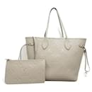 Borsa tote in pelle Louis Vuitton Monogram Empreinte Neverfull MM M45686 in ottime condizioni