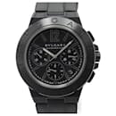 Bvlgari BVLGARI Diagono Magnesium Chrono Rubber Relógio de pulso masculino DG42SMCCH - uma peça única com borracha e magnésio Material natural Outro DG42SMCCH em ótimo estado - Bulgari