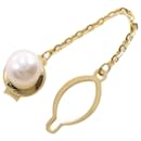 K18 Yellow Gold Pearl Pin Brooch in Excellent Condition - & Other Stories