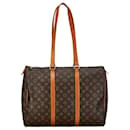 Borsa Boston Louis Vuitton Monogram Flanerie 45 M51115 in pelle PVC marrone in ottime condizioni