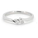 Pre-owned K18WG Diamond Ring Size 6 in Great Condition - & Other Stories