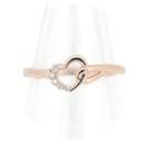 Pre-owned 10K Pink Gold Diamond Ring Size 11 in Great Condition - & Other Stories