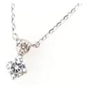 Collier en diamant K10WG 36-40cm en or blanc en excellent état - & Other Stories